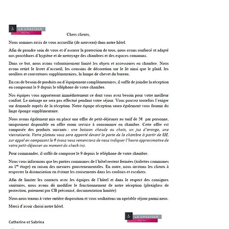 Hotel Le Cassiden 2*